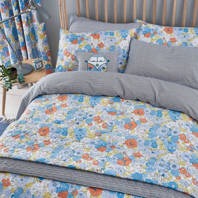 Helena Springfield Patsy Single Duvet Cover Blue Duvet Covers