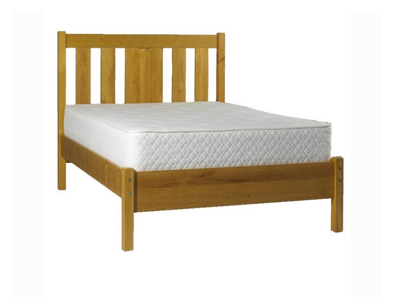 Charlotta A Natural Small Double (120cm) Bedstead