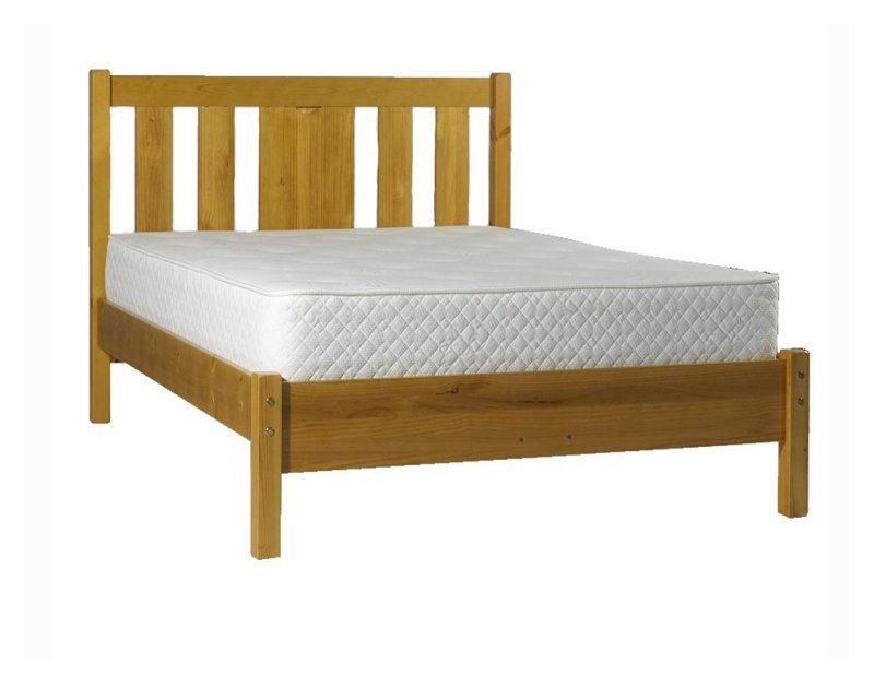 Charlotta A Natural King (150cm) Bedstead