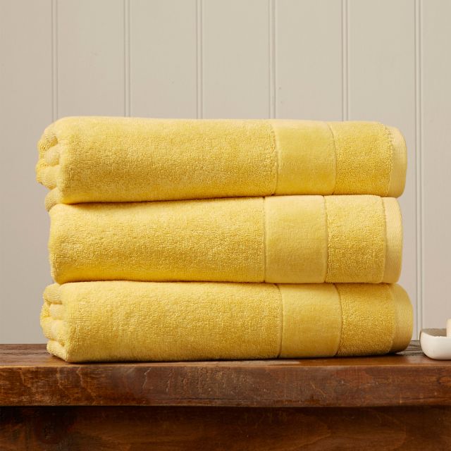 Christy Prism Bath Mat Yellow All Towel Collections Meubles