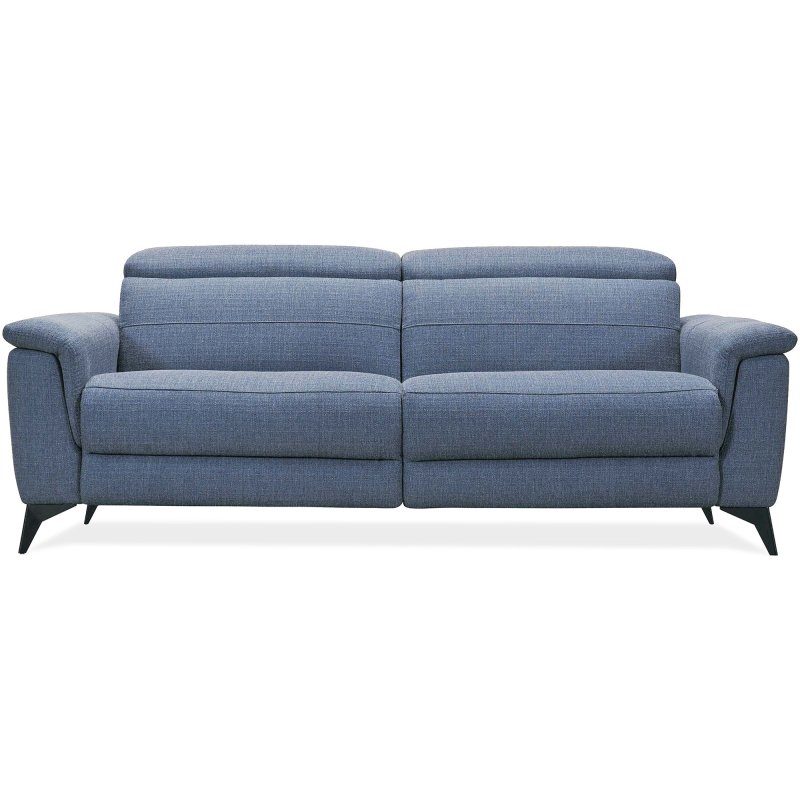 Petrella Electric Reclining 3 Seater Sofa Fabric F20