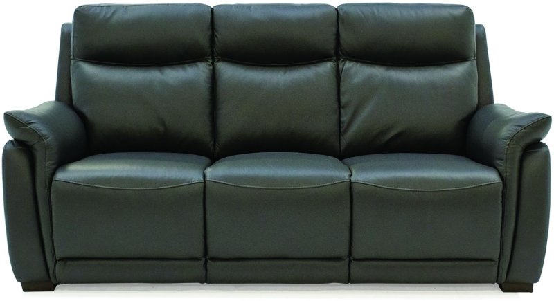 Leonardo 3 Seater Sofa Leather Grey