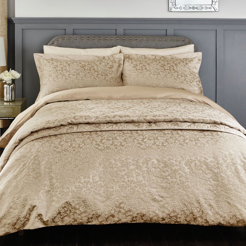 Broomhill Rosie Double Duvet Cover Latte