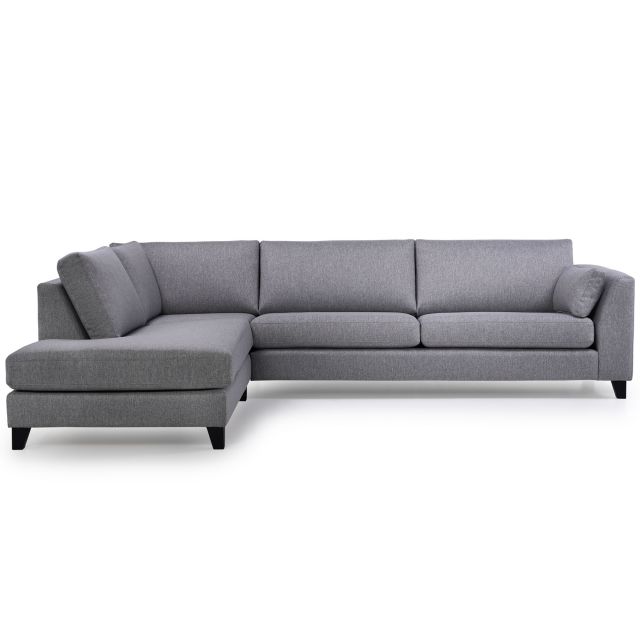 Linnea 4 Seater Corner Sofa With Chaise Lhf Fabric 2 All Seater Corner Sofa With Chaise Lhf