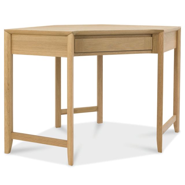 Canneto Oak Corner Desk Desks Meubles