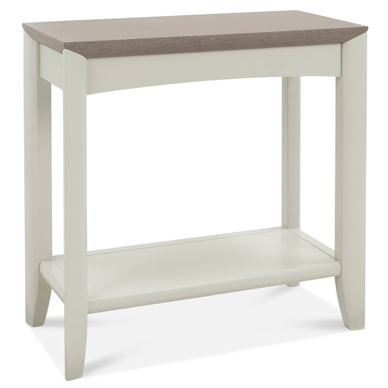 Canneto Side Table Grey Washed Oak & Soft Grey