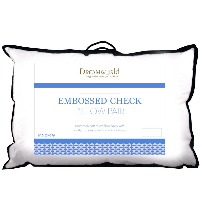Dreamworld Microfibre Pillow Pair