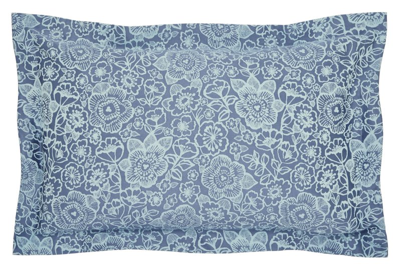 Helena Springfield Helena Springfield Sylvie Oxford Pillowcase Blue