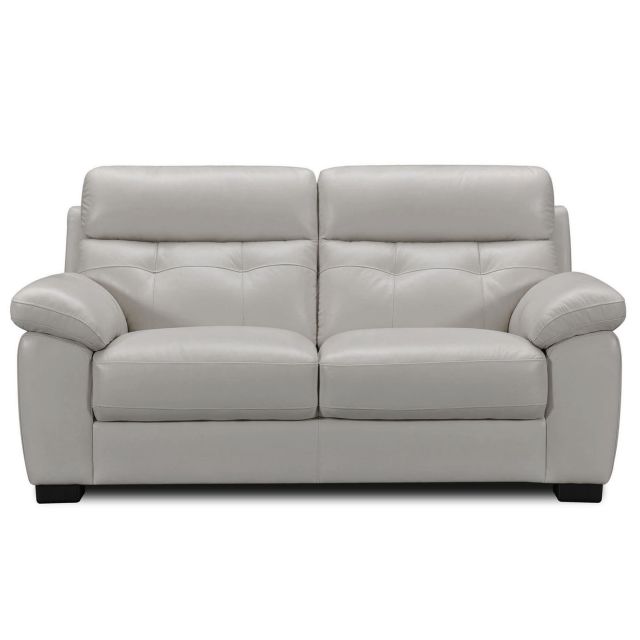 Luigi 2 Seater Sofa Leather Category 15(S) Grey