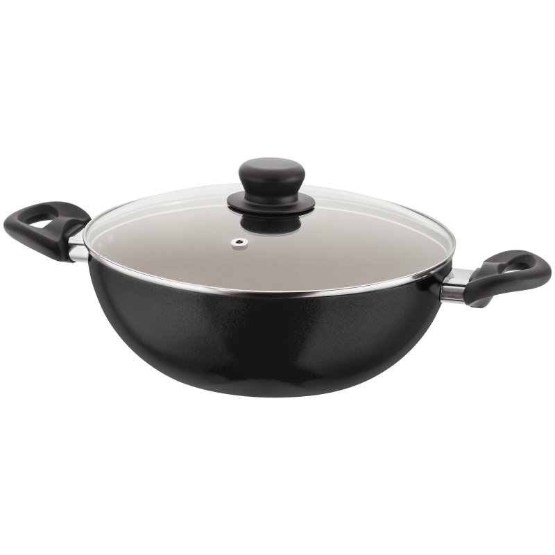 Judge Radiant 26cm Stir Fry / Wok Non-Stick Black