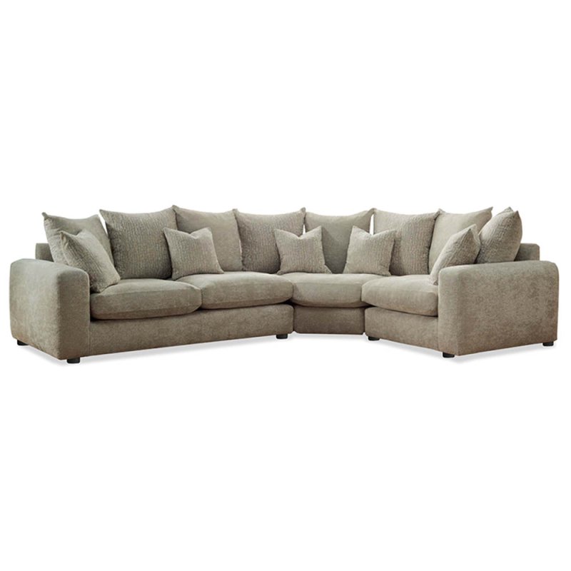 Chianti Modular 4+ Seater Standard Back Corner Sofa LHF Fabric C