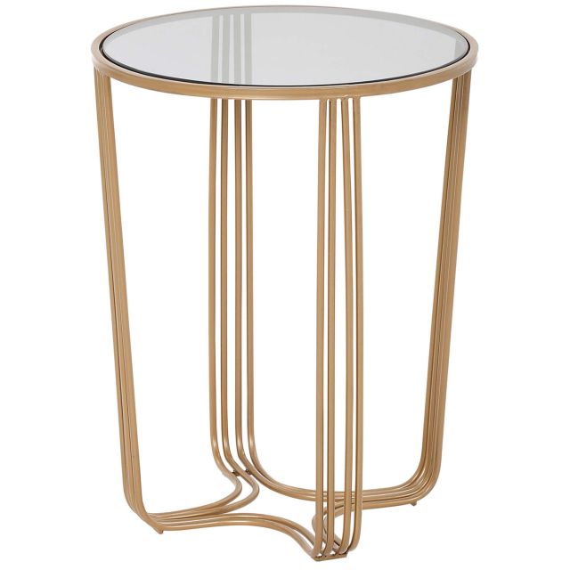 lamp table gold