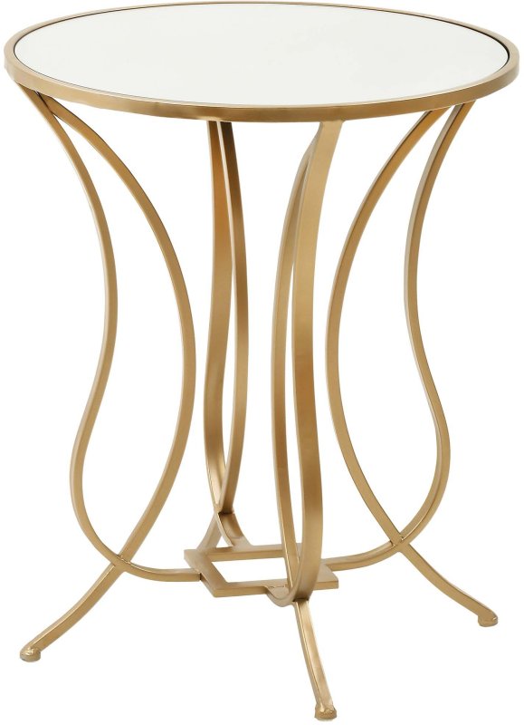 Mindy Brownes Talia Side/Lamp Table Gold