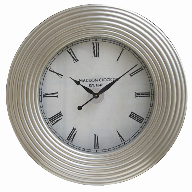 Mindy Brownes Vaughan Clock Silver