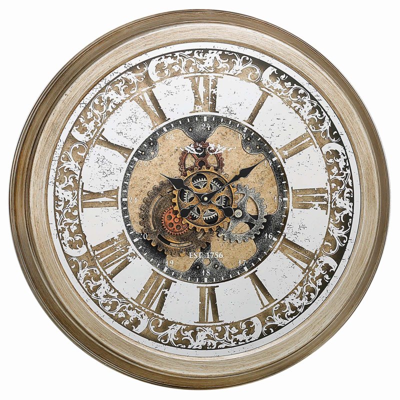 Mindy Brownes Farrah Clock Antique Gold
