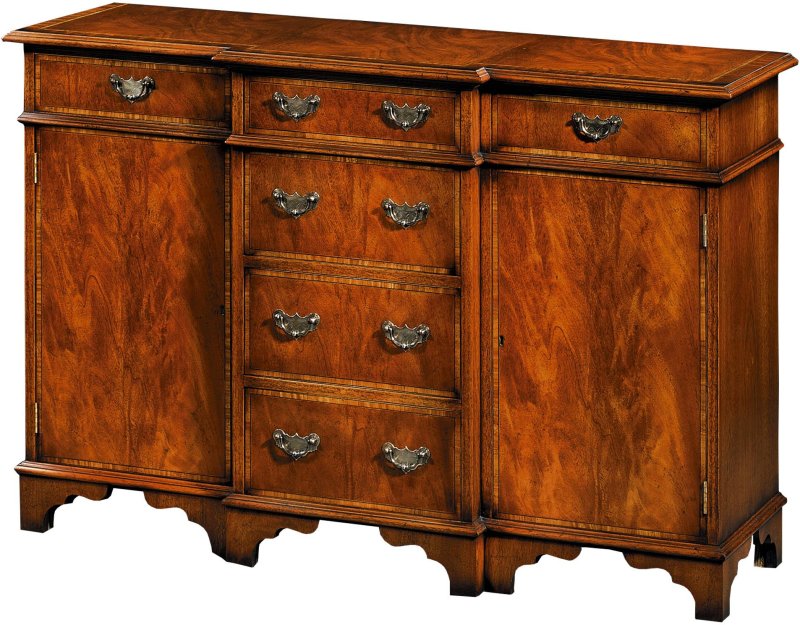 Iain James Iain James W194 Breakfront Credenza Sideboard with Satin Inlay