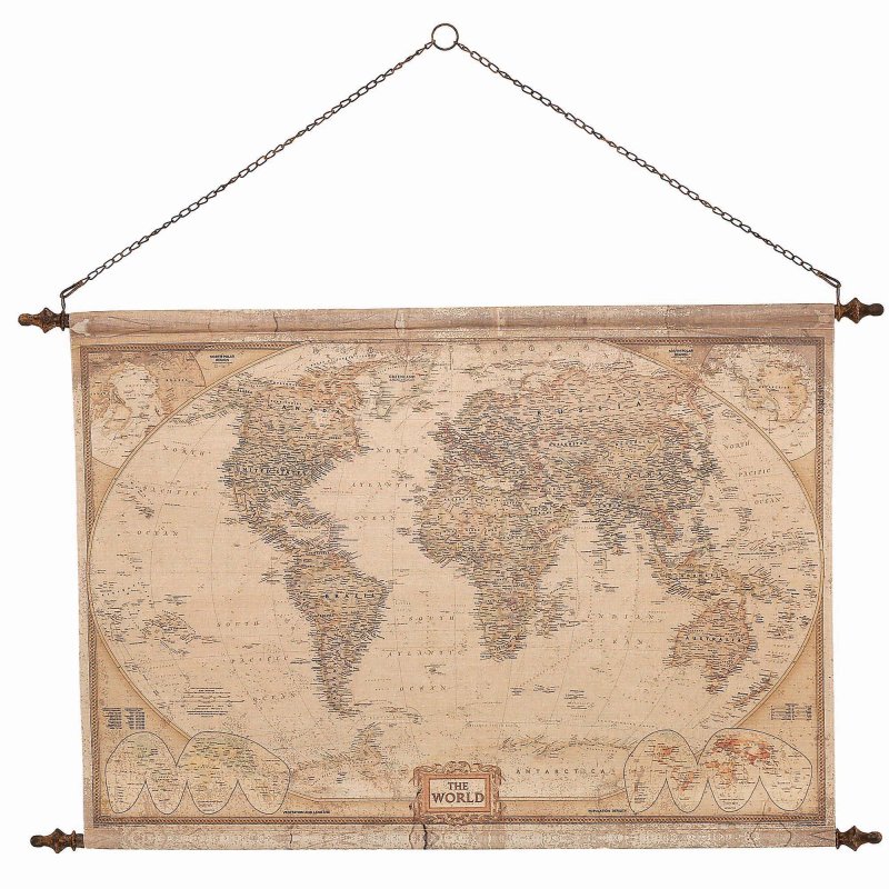 Vintage World Map