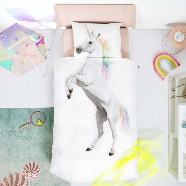 Snurk Unicorn Double Duvet Cover Set Duvet Covers Meubles