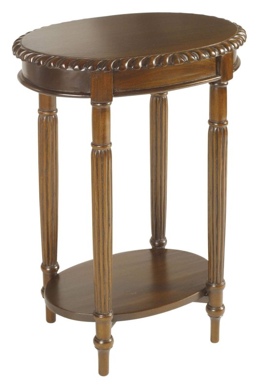 Bowen Mahogany Oval Side/Lamp Table