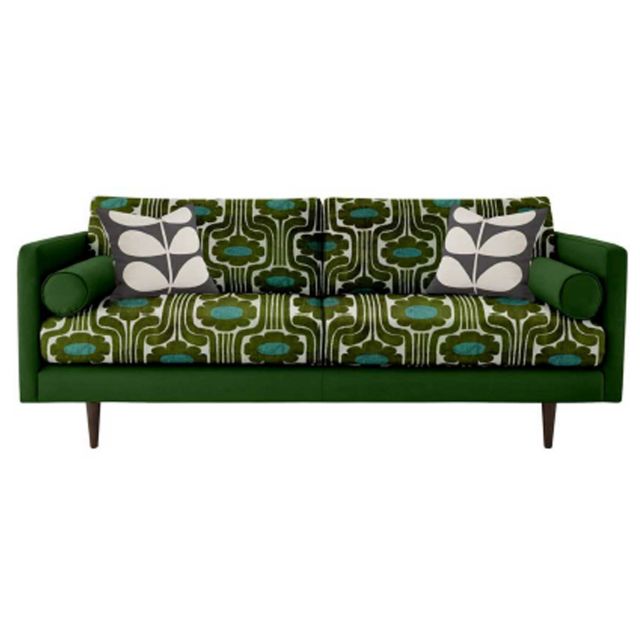 Mimosa 4 Seater Sofa Fabric House Plain