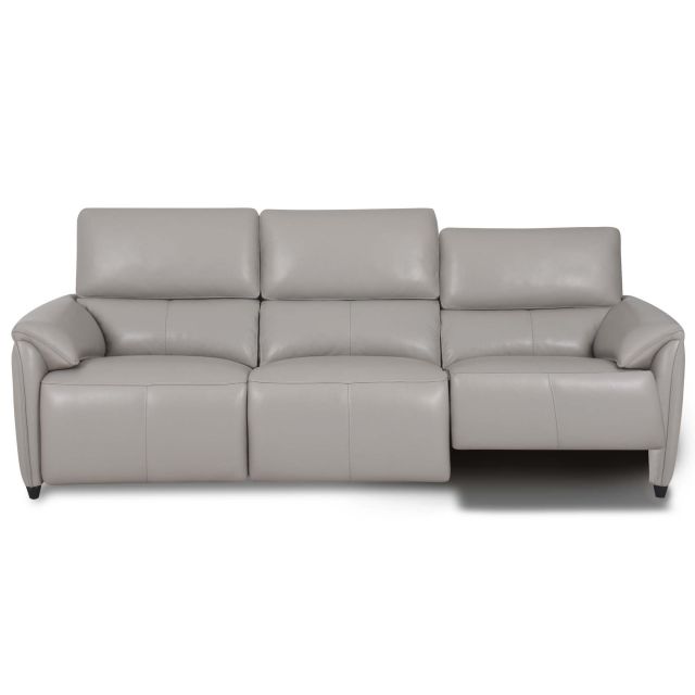 Grivola 3 Seater Electric Reclining Sofa With Usb Leather Category 3 Seater Electric Reclining Sofa