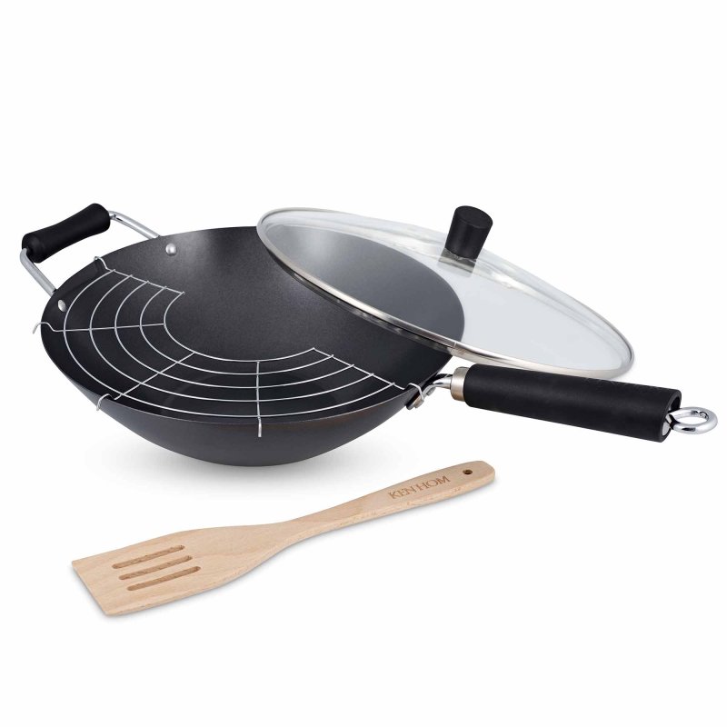 Ken Hom Excellence Non-stick 31cm 4 Piece Wok Set