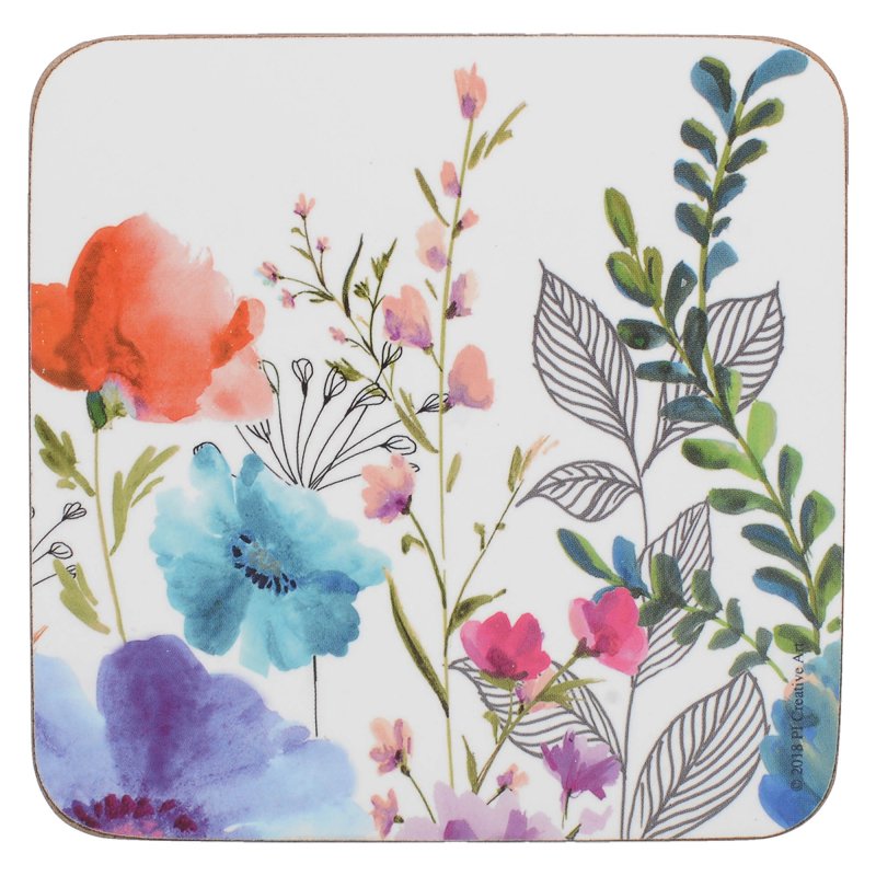 Creative Tops Meadow Floral Coasters (Set of 6)