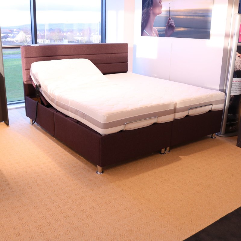Sherborne Hampton Super King (180cm) Adjustable Bed & Mattress (Available in Kilkenny) WAS €4,344 NOW €2,679