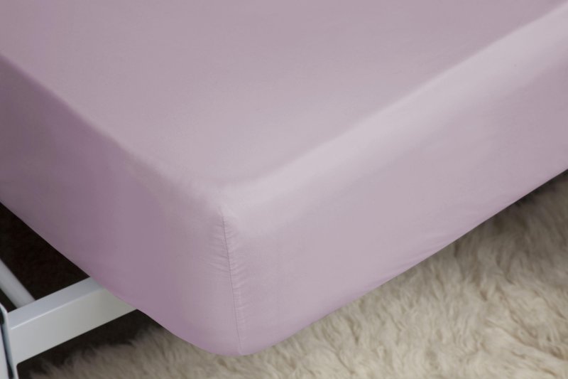 Belledorm 400 Thread Count Egyptian Cotton King Fitted Sheet (12") Mulberry