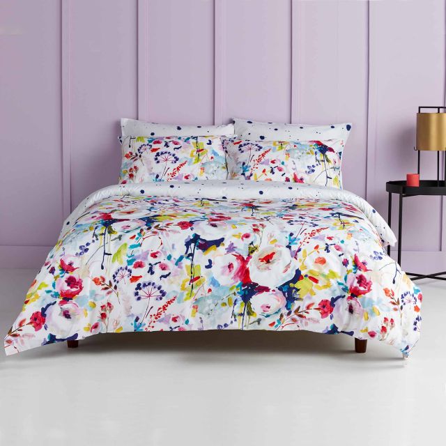 Christy Living Eden Reversible Super King Duvet Cover Set Multi Coloured Duvet Covers Meubles