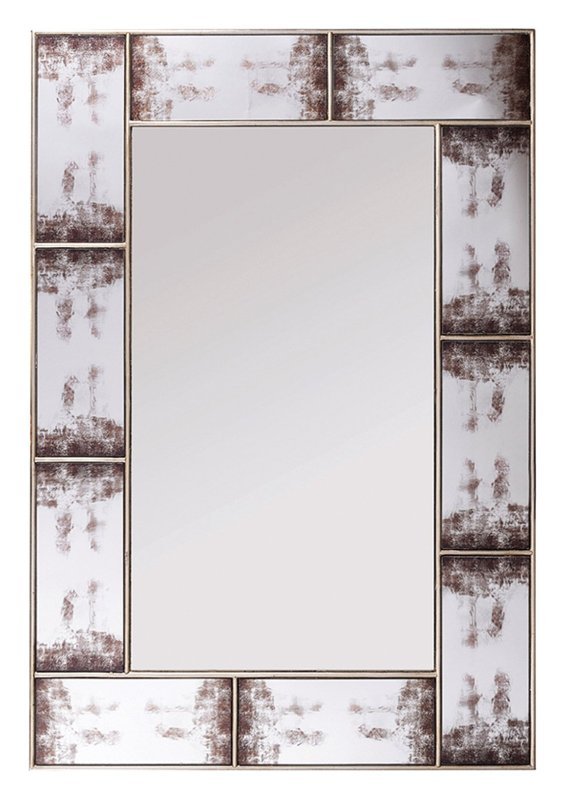Mindy Brownes Zahra Rectangular Mirror Champagne