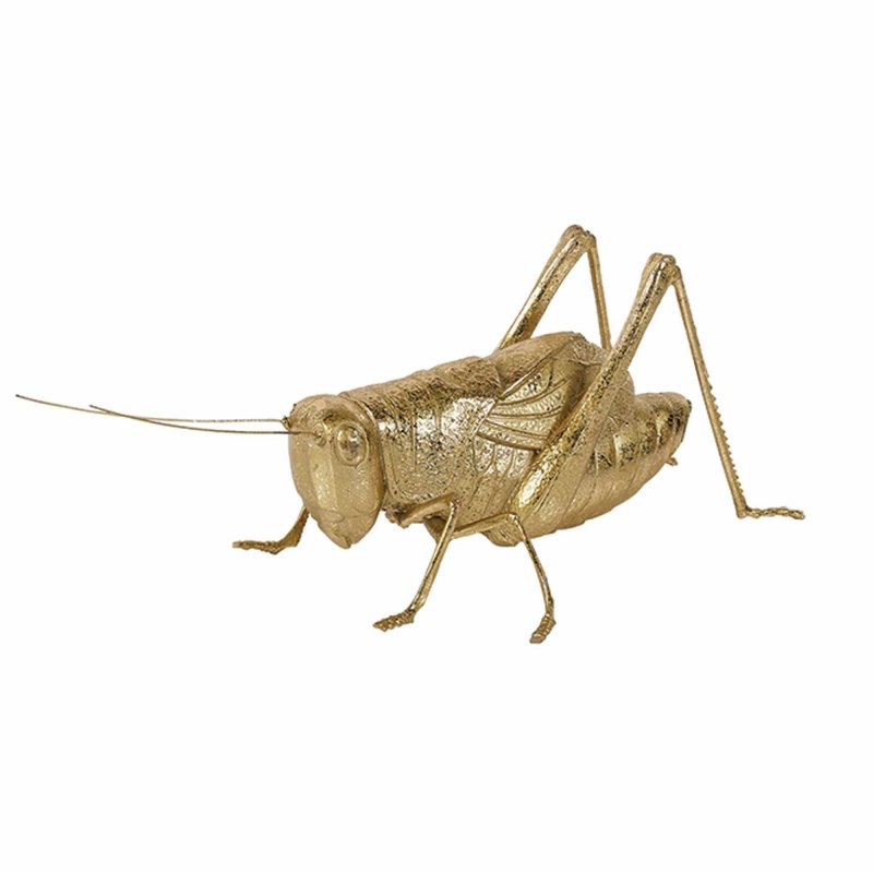 Mindy Brownes Grasshopper Sculpture Gold
