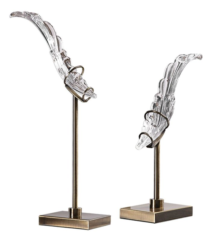 Mindy Brownes Wings Bronze (Set of 2)