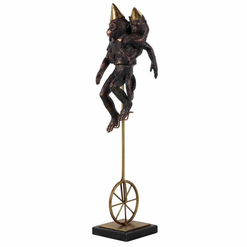 Mindy Brownes Circus Monkey 3 Bronze & Black