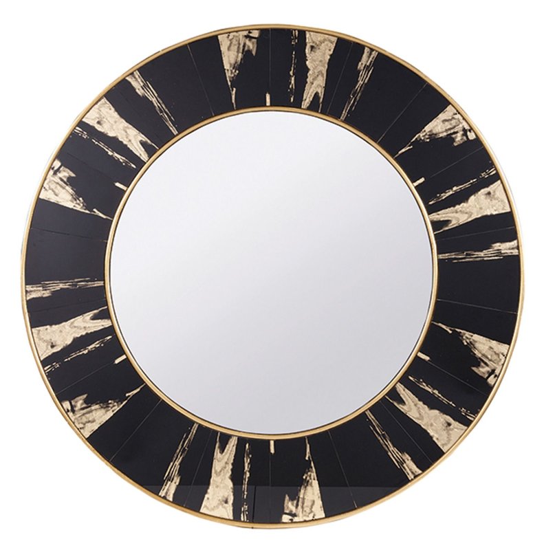 Mindy Brownes Vesna Round Mirror Bright Gold