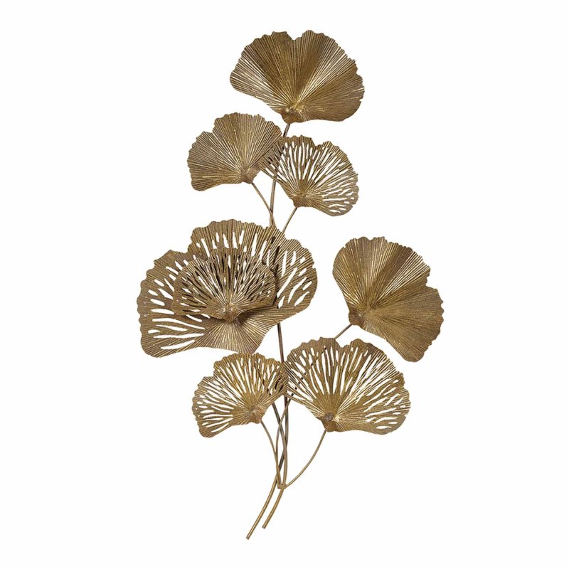 Mindy Brownes Leaf Wall Art Gold