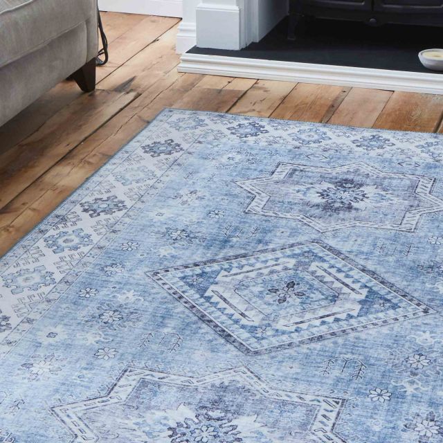Topaz G4705 Rug Light Blue Traditional Rugs Meubles