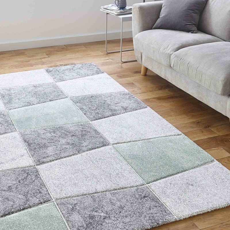 Brooklyn 22192 Rug 120x170cm Grey & Green