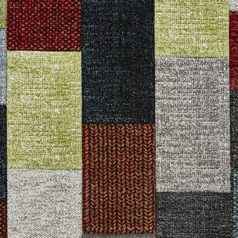 Brooklyn 21830 Rug 160x220cm Grey & Multi Coloured
