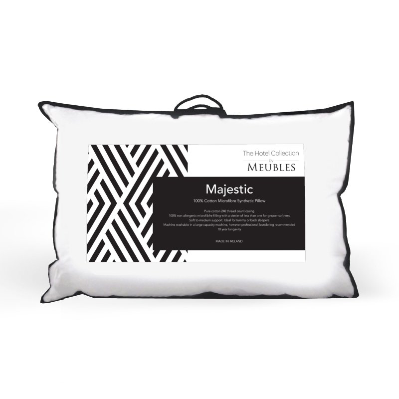 Meubles Hotel Collection Majestic 100% Cotton Microfibre Synthetic Pillow