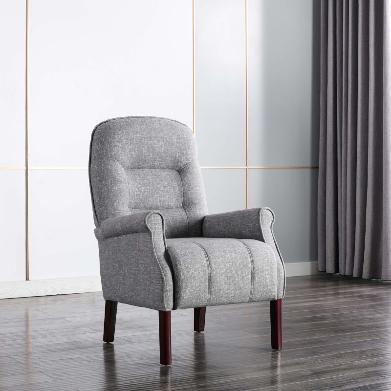 Cliften Armchair Fabric Light Grey