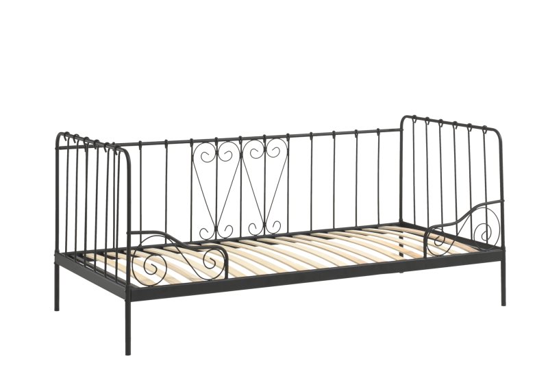 Alice Captain Bed Black 90x200cm (Unassembled)
