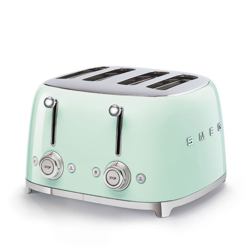 SMEG 50’s Style 4 Slice Toaster Pastel Green