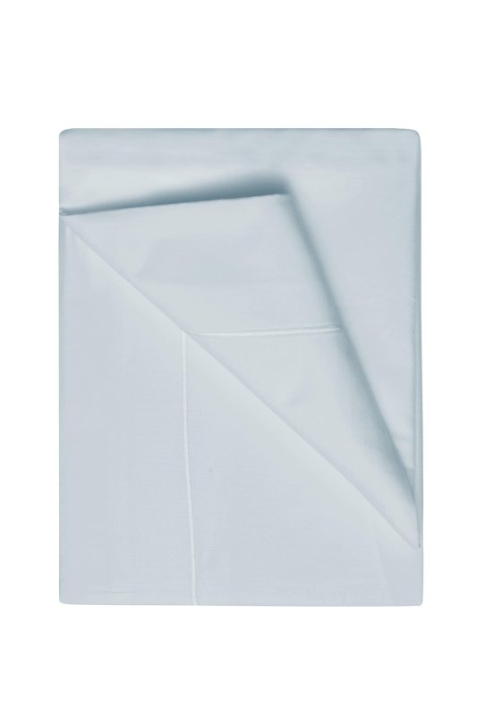 Belledorm 400 Thread Count Egyptian Cotton Single Flat Sheet Duck Egg