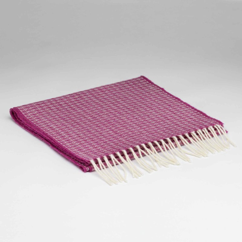 Lambswool Beetroot Scarf & Tube 