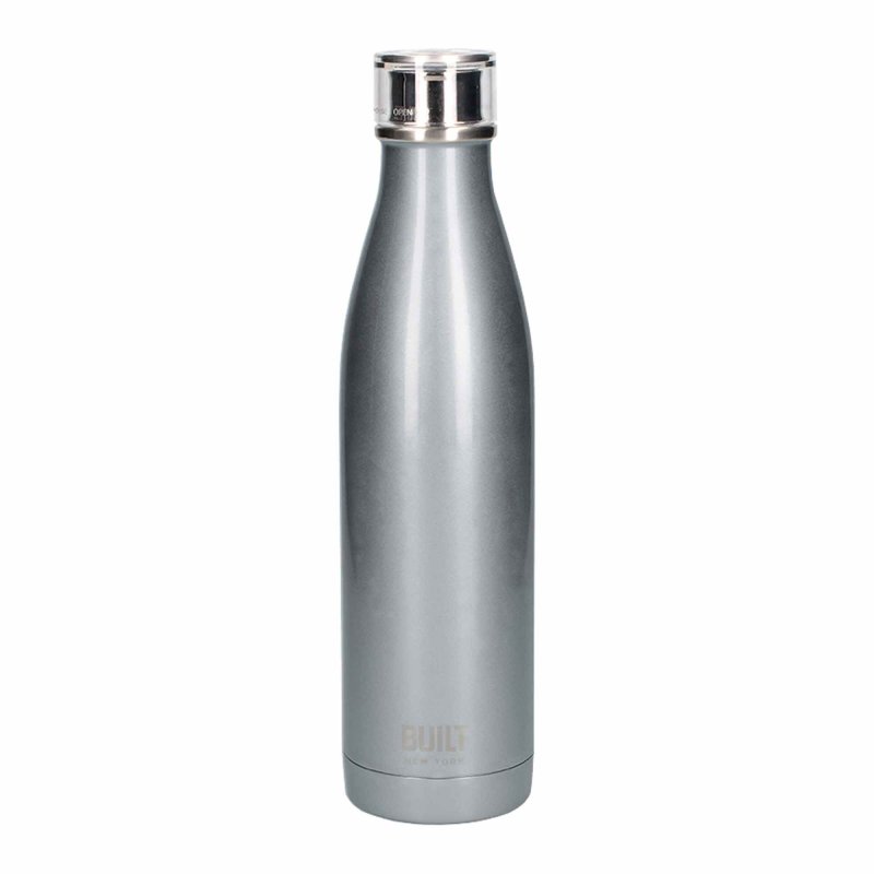 Built Perfect Seal Bottle Silver 25oz