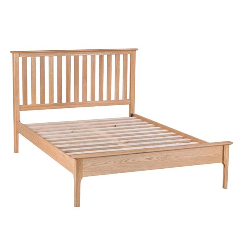 Alford Double (135cm) Bedstead Light Oak