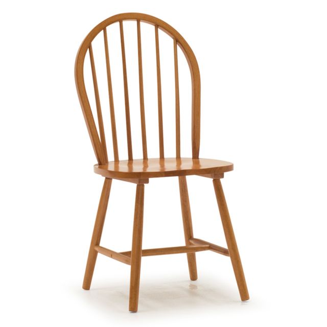 Beleek Dining Chair Honey With Solid Honey Seat