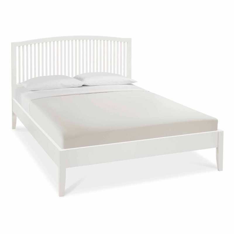 Julie Small Double Bedstead Slatted White 122cm (4'0")