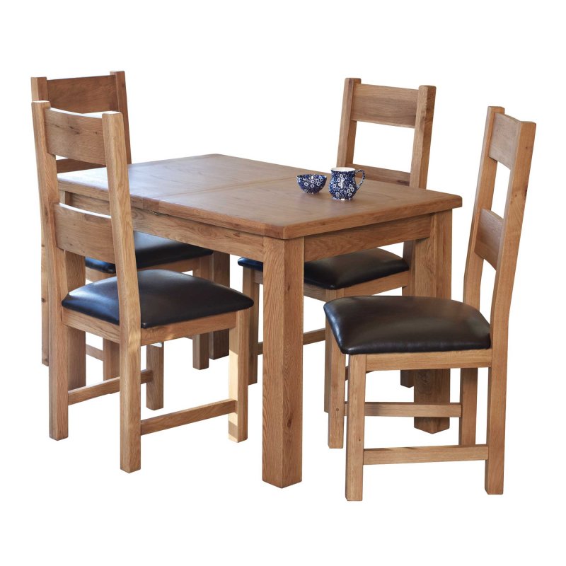 Holly 4-6 Person Extending Dining Table 120cm - 165cm
